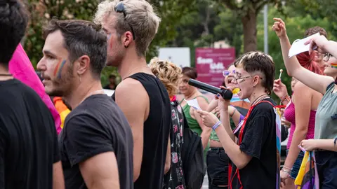 Manifestació per l'alliberament sexual i de gènere a Lleida - Foto: Jordi Vinuesa