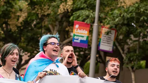 Manifestació per l'alliberament sexual i de gènere a Lleida - Foto: Jordi Vinuesa