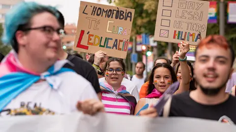 Manifestació per l'alliberament sexual i de gènere a Lleida - Foto: Jordi Vinuesa