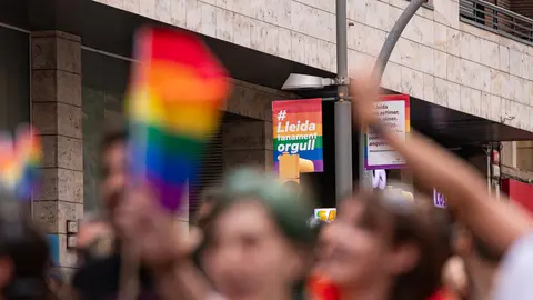 Manifestació per l'alliberament sexual i de gènere a Lleida - Foto: Jordi Vinuesa
