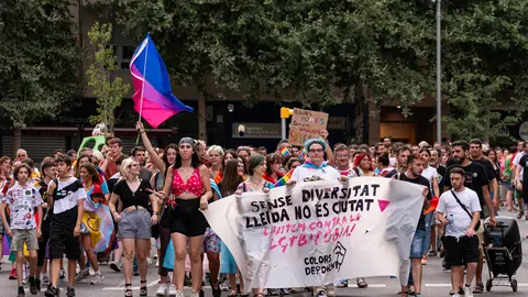 Manifestació per l'alliberament sexual i de gènere a Lleida - Foto: Jordi Vinuesa
