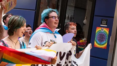 Manifestació per l'alliberament sexual i de gènere a Lleida - Foto: Jordi Vinuesa