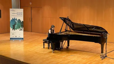 Park Hyejin, primera concursant de la prova semifinal del Concurs Ricard Viñes 2023 - Foto: Mario Gascón