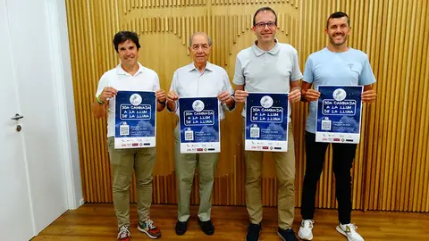 Presentació de la 30a edició de la Caminada a la llum de la Lluna, a l'Ajuntament de Mollerussa - Foto: Marina Pallàs Barta