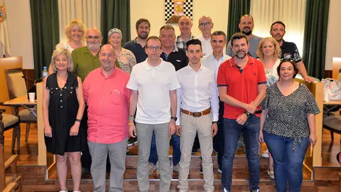 La corporació municipal de l'Ajuntament de Mollerussa després de ple de cartipàs - Foto: Ajuntament de Mollerussa