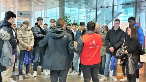 Futur alumnat de primer, a la jornada de portes obertes - Foto: Universitat de Lleida (UdL)