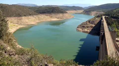 Pantà de Rialb a menys d'un 7% de la seva capacitat - Foto: Anna Berga