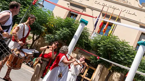 Activitats durant el 26è Mercat Romà de Iesso - Foto: Jordi Vinuesa