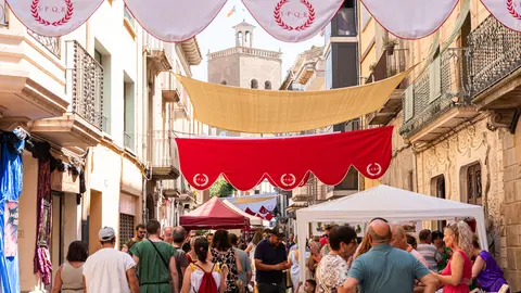 Activitats durant el 26è Mercat Romà de Iesso - Foto: Jordi Vinuesa