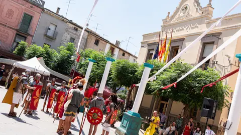 Activitats durant el 26è Mercat Romà de Iesso - Foto: Jordi Vinuesa