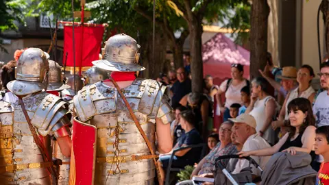 Activitats durant el 26è Mercat Romà de Iesso - Foto: Jordi Vinuesa
