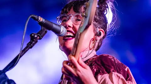 Actuació d'Els Catarres al Càmping Municipal de Tàrrega durant el 25è Paupaterres - Foto: Jordi Vinuesa