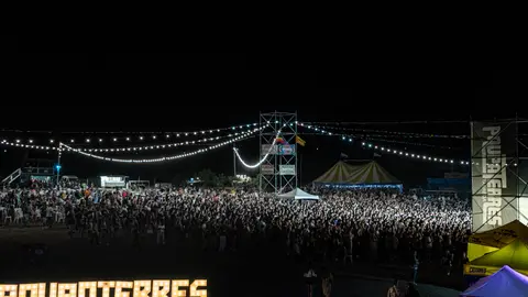 Actuació d'Els Catarres al Càmping Municipal de Tàrrega durant el 25è Paupaterres - Foto: Jordi Vinuesa