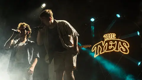 Actuació de The Tyets al Càmping Municipal de Tàrrega durant el 25è Paupaterres - Foto: Jordi Vinuesa