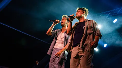 Actuació de The Tyets al Càmping Municipal de Tàrrega durant el 25è Paupaterres - Foto: Jordi Vinuesa