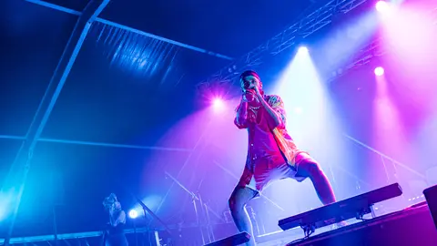 Actuació de Lildami al Càmping Municipal de Tàrrega durant el 25è Paupaterres - Foto: Jordi Vinuesa