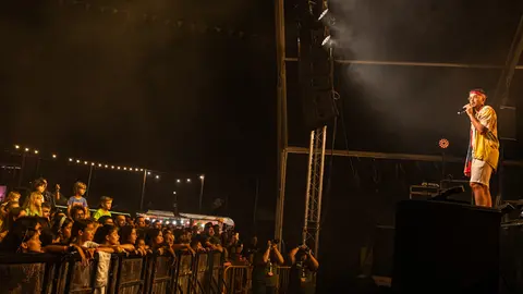 Actuació de Lildami al Càmping Municipal de Tàrrega durant el 25è Paupaterres - Foto: Jordi Vinuesa