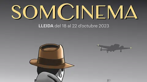 El cartell de l'edició de Som Cinema de 2023 és obra de Josep Ma Cazares