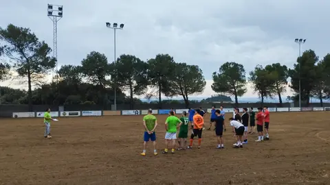 Primera trobada jugadors U.E. Sant Ramon - Foto: Cedida per la U. E. Sant Ramon