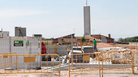 Obres a Miralcamp - Foto: Jordi Vinuesa