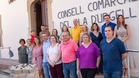 Membres del Consell Comarcal per a la legislatura 2023-2027 - Foto: Jordi Vinuesa