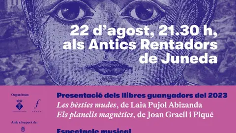 Cartell de La nit poètica - Imatge: Cedida per l'editorial Fonoll