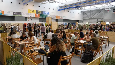 Jornada a l'Àgora La Llotja durant l'edició de FiraTàrrega 2022 - Foto: Núria Boleda