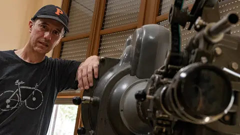 David Casals-Roma als Cinemes Majèstic de Tàrrega - Foto: Jordi Vinuesa