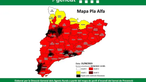 Informació facilitada per la Direcció General de Comunicació de la Generalitat de Catalunya