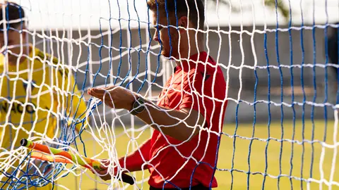 Partit amistós entre el Lleida Esportiu i el CFJ Mollerussa, disputat a Ivars d'Urgell - Foto: Jordi VInuesa