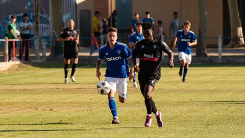 Partit amistós entre el Lleida Esportiu i el CFJ Mollerussa, disputat a Ivars d'Urgell - Foto: Jordi VInuesa