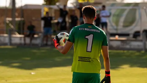 Partit amistós entre el Lleida Esportiu i el CFJ Mollerussa, disputat a Ivars d'Urgell - Foto: Jordi VInuesa
