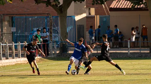 Partit amistós entre el Lleida Esportiu i el CFJ Mollerussa, disputat a Ivars d'Urgell - Foto: Jordi VInuesa