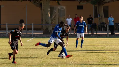 Partit amistós entre el Lleida Esportiu i el CFJ Mollerussa, disputat a Ivars d'Urgell - Foto: Jordi VInuesa