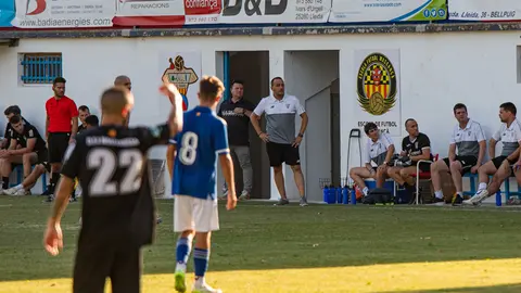 Partit amistós entre el Lleida Esportiu i el CFJ Mollerussa, disputat a Ivars d'Urgell - Foto: Jordi VInuesa