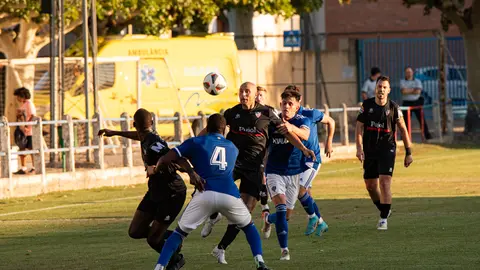 Partit amistós entre el Lleida Esportiu i el CFJ Mollerussa, disputat a Ivars d'Urgell - Foto: Jordi VInuesa