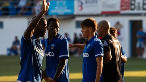 Partit amistós entre el Lleida Esportiu i el CFJ Mollerussa, disputat a Ivars d'Urgell - Foto: Jordi VInuesa