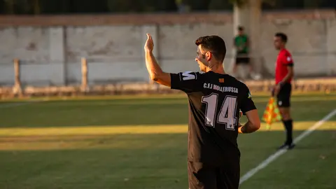 Partit amistós entre el Lleida Esportiu i el CFJ Mollerussa, disputat a Ivars d'Urgell - Foto: Jordi VInuesa
