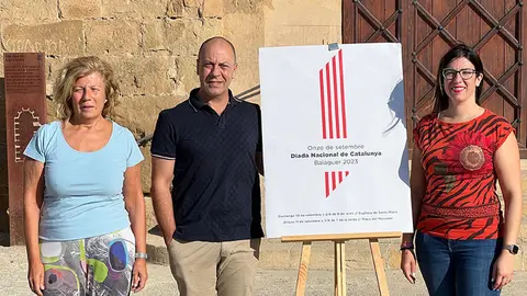 Presentació dels actes de la Diada nacional 2023 a Balaguer - Foto: Paeria de Balaguer