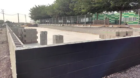 Obres de construcció del nou mòdul de l'escola Maria Mercè Marçal de Tàrrega - Foto: Ajuntament de Tàrrega