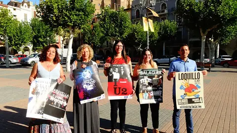 La Paeria de Balaguer ha presentat la programació de les Festes del Sant Crist de Balaguer, a la plaça Mercadal - Foto: E. Barta (Teritoris)