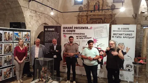 Inauguració exposició Iakaré durant la 47a setmana cultural Isagoge - Foto: Paeria de Cervera