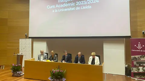 Inauguració del curs acadèmic 2023-2024 a la UdL - Foto: Cedida per la UdL