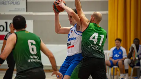 El Pujol CB Mollerussa comença la temporada amb una victòria a casa davant el CB Les Franqueses - Foto: Jordi Vinuesa