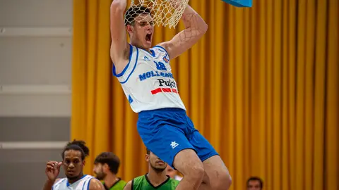 El Pujol CB Mollerussa comença la temporada amb una victòria a casa davant el CB Les Franqueses - Foto: Jordi Vinuesa
