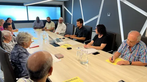 Reunió de l’assemblea de les religions de Lleida amb la Paeria - Foto: Oriol Bosch