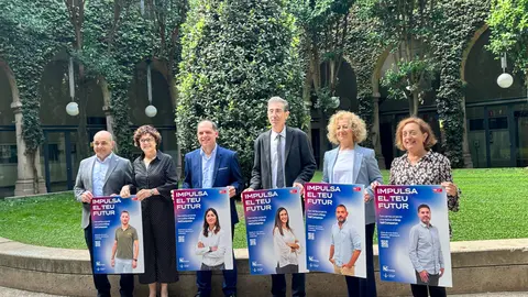 Presentació de la Càtedra d'Alimentació Saludable de la UdL i el Grup Vall Companys al Rectorat de la UdL - Foto: Cedida pel Grup Vall Companys