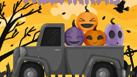 Rua de Halloween a Alcarràs