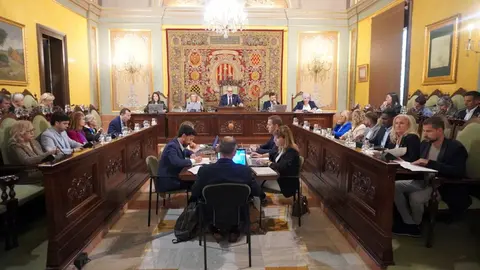 El ple extraordinari a la Paeria per aprovar les ordenances fiscals a Lleida - Foto: Paeria de Lleida