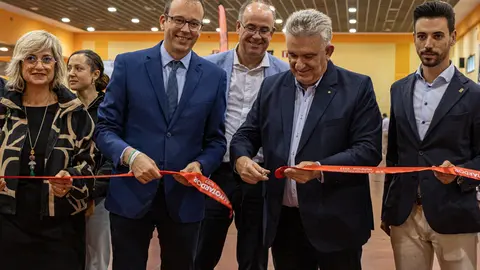 L’acte inaugural d’enguany va anar a càrrec del president de la Cambra de Comerç, Indústria i Serveis de Lleida, Jaume Saltó - Foto: Jordi Vinuesa